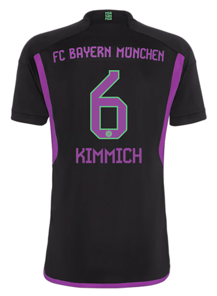 KIMMICH #6 Bayern Munich 23/24 Stadium Men's Away Shirt