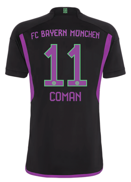 COMAN #11 Bayern Munich 23/24 Stadium Men's Away Shirt