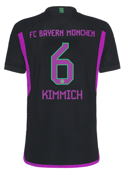 KIMMICH #6 Bayern Munich 23/24 Authentic Men's Away Shirt