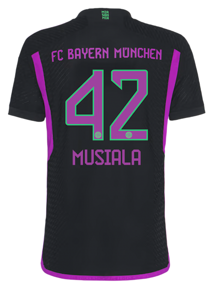 MUSIALA #42 Bayern Munich 23/24 Authentic Men's Away Shirt