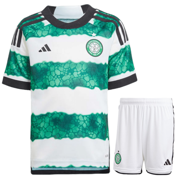 Celtic 23/24 Kid's Home Shirt and Shorts