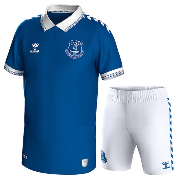 Everton 23/24 Kid's Home Shirt and Shorts