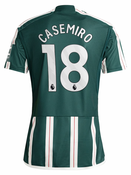 CASEMIRO #18 Manchester United 23/24 Stadium Men's Away Shirt - PL Font