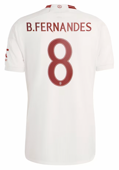 B.FERNANDES #8 Manchester United 23/24 Stadium Men's Third Shirt - Man United Font