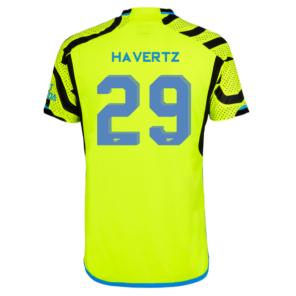 HAVERTZ #29 Arsenal 23/24 Stadium Men's Away Shirt - Arsenal Font