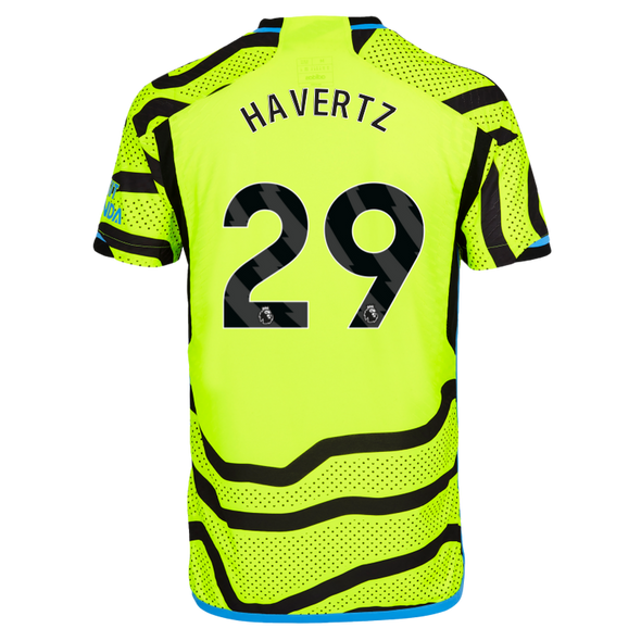 HAVERTZ #29 Arsenal 23/24 Authentic Men's Away Shirt - PL Font