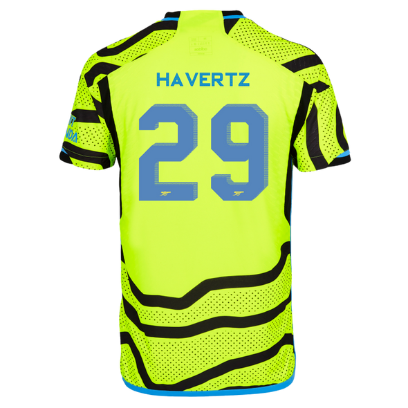 HAVERTZ #29 Arsenal 23/24 Authentic Men's Away Shirt - Arsenal Font