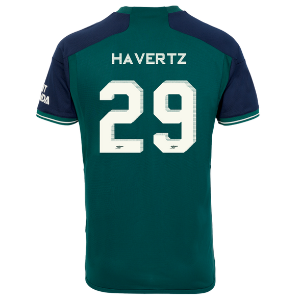 HAVERTZ #29 Arsenal 23/24 Stadium Men's Third Shirt - Arsenal Font