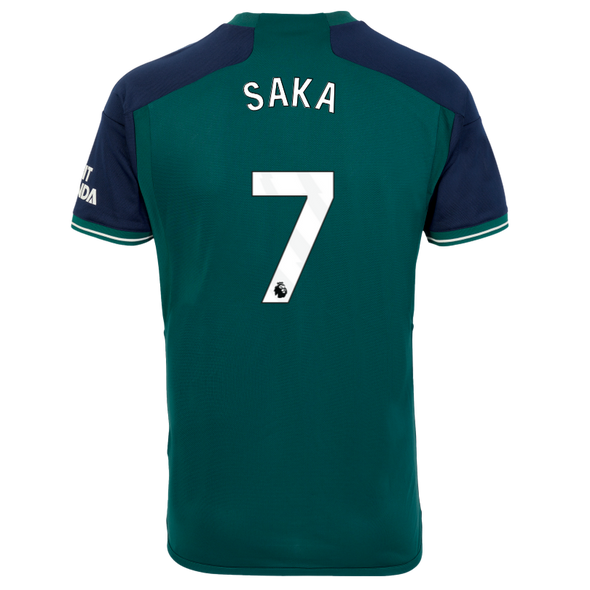 SAKA #7 Arsenal 23/24 Stadium Men's Third Shirt - PL Font