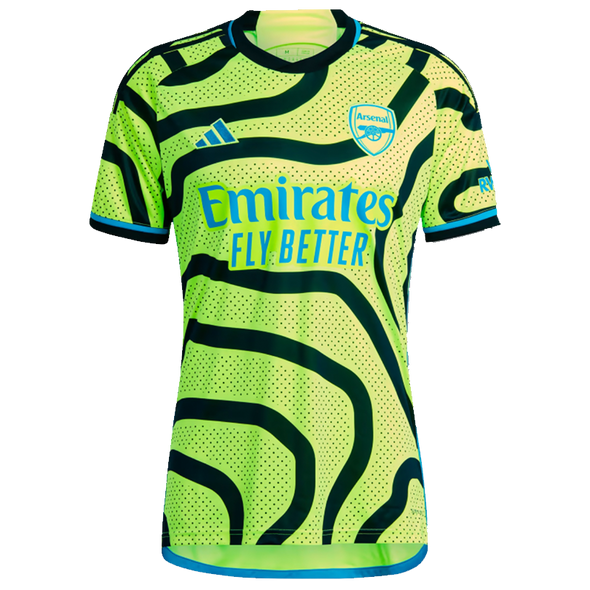 ØDEGAARD #8 Arsenal 23/24 Stadium Men's Away Shirt - PL Font