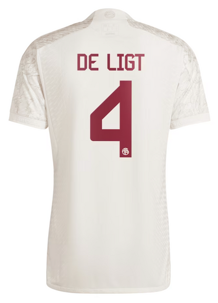 DE LIGT #4 Bayern Munich 23/24 Authentic Men's Third Shirt