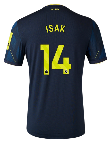 ISAK #14 Newcastle United 23/24 Stadium Men's Third Shirt - PL Font