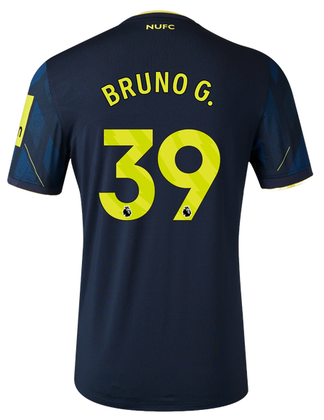 BRUNO G. #39 Newcastle United 23/24 Authentic Men's Third Shirt - PL Font
