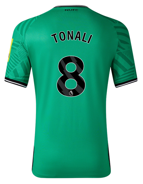 TONALI #8 Newcastle United 23/24 Authentic Men's Away Shirt - PL Font