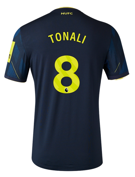 TONALI #8 Newcastle United 23/24 Authentic Men's Third Shirt - PL Font
