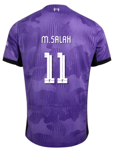 M.SALAH #11 Liverpool 23/24 Authentic Men's Third Shirt - LFC Font