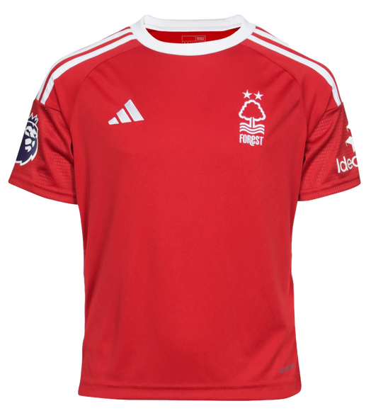 Nottingham Forest 23/24 Kid's Home Shirt and Shorts
