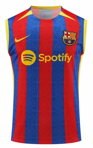 Barcelona 23/24 Men's Red-Blue Training Tank Top