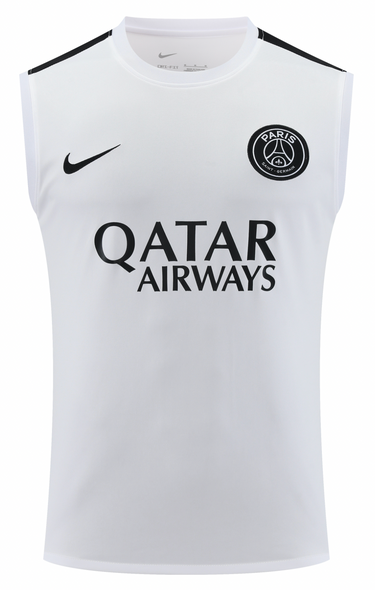 Paris Saint-Germain 23/24 Men's White Training Tank Top