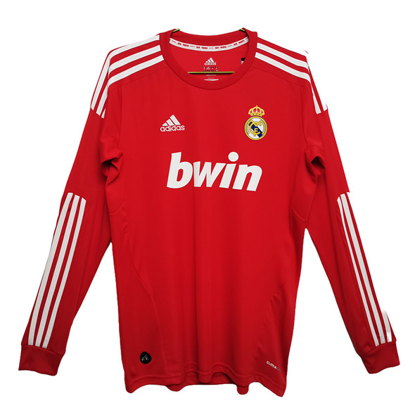 Real Madrid 11/12 Men's Third Retro Long Sleeve Shirt