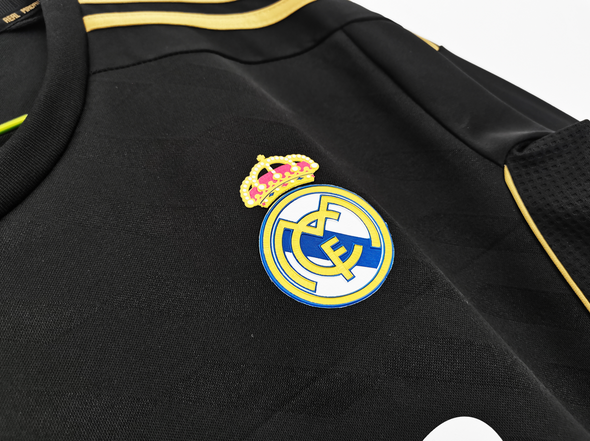 Real Madrid 11/12 Men's Away Retro Long Sleeve Shirt