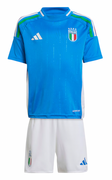 Italy 2024 Kid's Home Shirt and Shorts