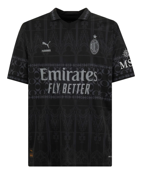 AC Milan X Pleasures 23/24 Stadium Men's Dark Shirt