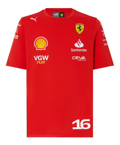 Scuderia Ferrari 2024 Charles Leclerc Driver T-Shirt