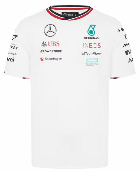 Mercedes-AMG 2024 White Team Driver T-Shirt