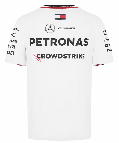 Mercedes-AMG 2024 White Team Driver T-Shirt