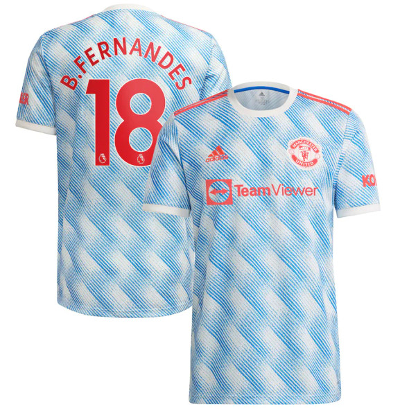 B.FERNANDES #18 Men's 21/22 Stadium Manchester United Away Shirt