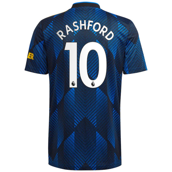 RASHFORD #10 Men's 21/22 Stadium Manchester United Third Shirt