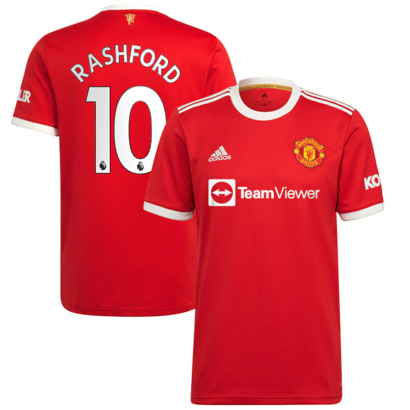 RASHFORD #10 Men's 21/22 Stadium Manchester United Home Shirt