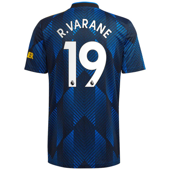 R.VARANE #19 Men's 21/22 Stadium Manchester United Third Shirt