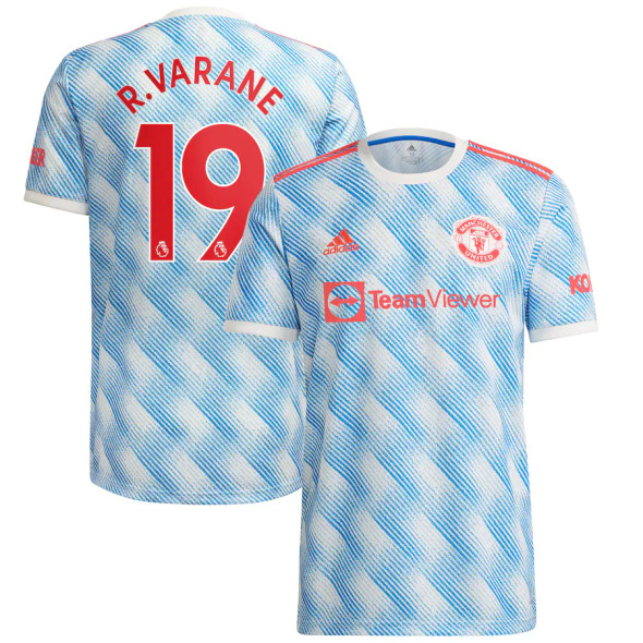 R.VARANE #19 Men's 21/22 Authentic Manchester United Away Shirt