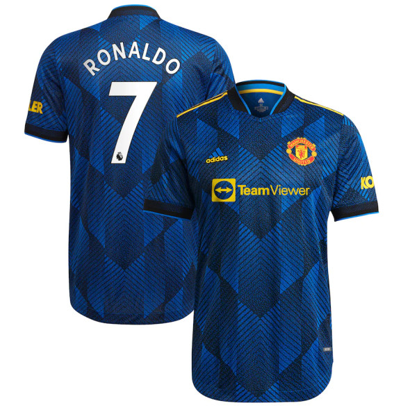 RONALDO #7 Men's 21/22 Authentic Manchester United Third Shirt