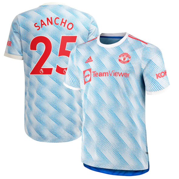 SANCHO #25 Men's 21/22 Authentic Manchester United Away Shirt