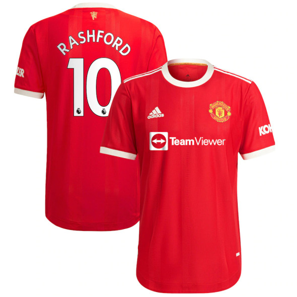 RASHFORD #10 Men's 21/22 Authentic Manchester United Home Shirt