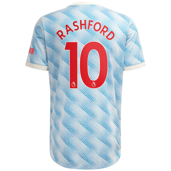 RASHFORD #10 Men's 21/22 Authentic Manchester United Away Shirt