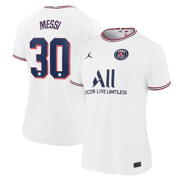 MESSi #30 Women's 21/22 Paris Saint-Germain Fourth Shirt