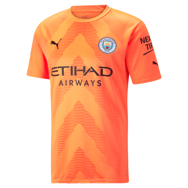 Manchester City 22/23 Men's Orange Goalkeeper Shirt