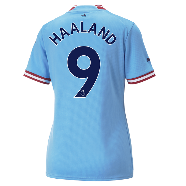 HAALAND #9 Manchester City 22/23 Women's Home Shirt