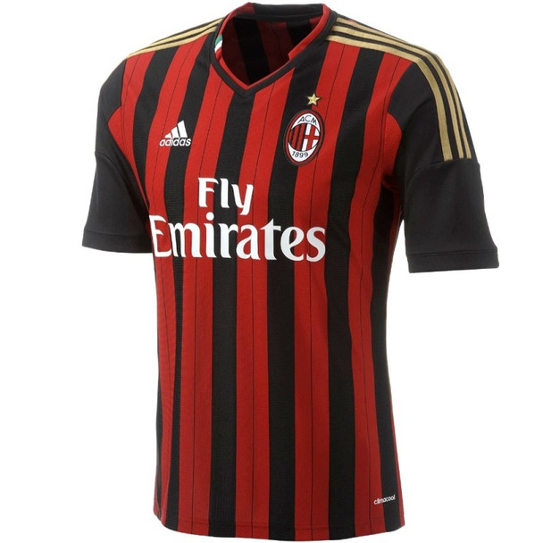 AC Milan 13/14 Men's Home Retro Shirt