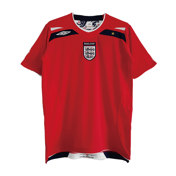 England 08/10 Men's Away Retro Shirt