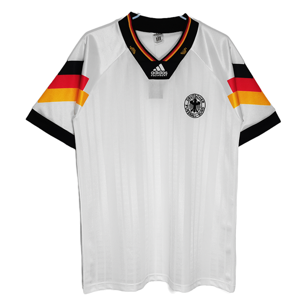 Germany 1992 Men's Home Retro Shirt