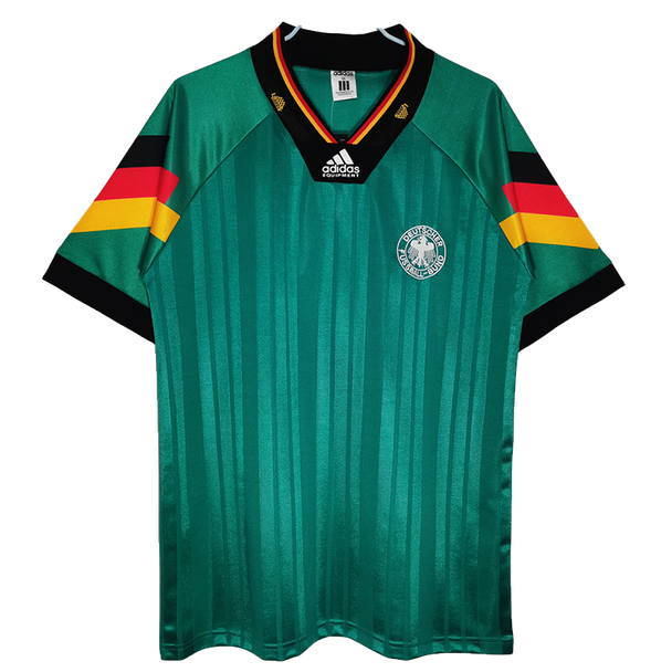 Germany 1992 Men's Away Retro Shirt