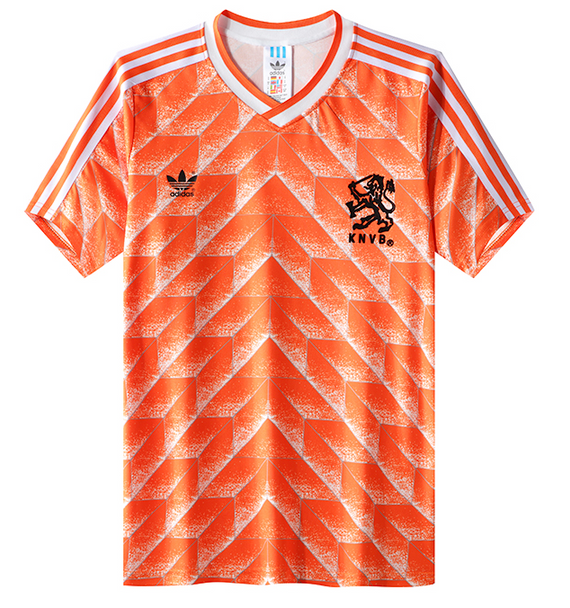Netherlands 1988 Men's Home Retro Shirt