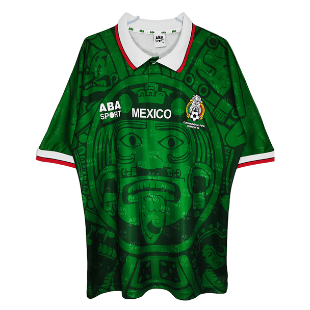 Mexico 1998 Men's Home Retro Shirt