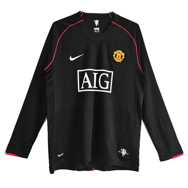 Manchester United 07/08 Men's Away Retro Long Sleeve Shirt