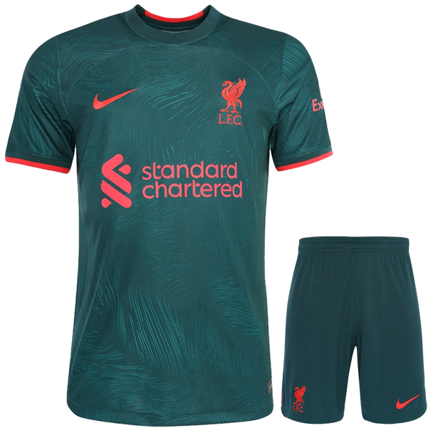 Liverpool 22/23 Kid's Third Shirt and Shorts